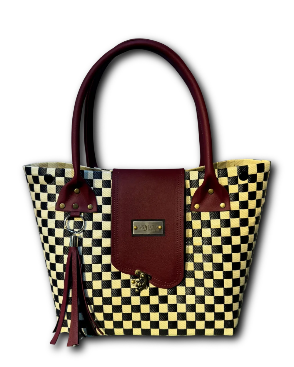 Bolso Aura en beige dorado