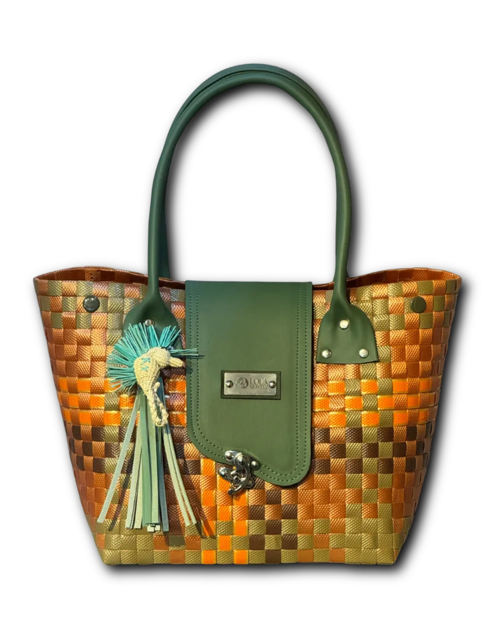 Bolso Aura en tonos tierra