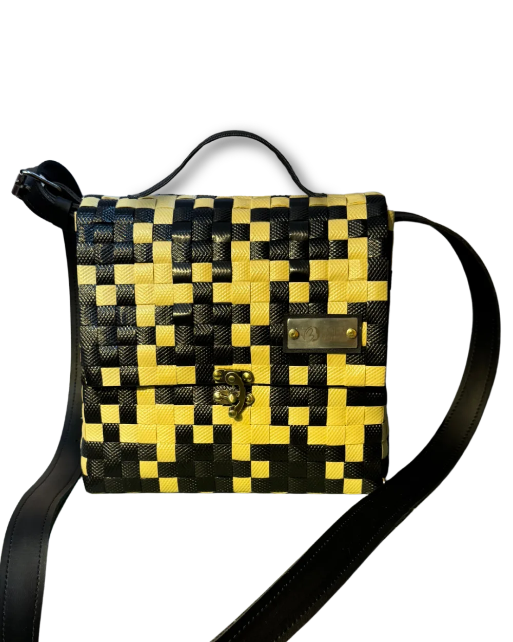 Baúl Fascinación Andina en beige y negro