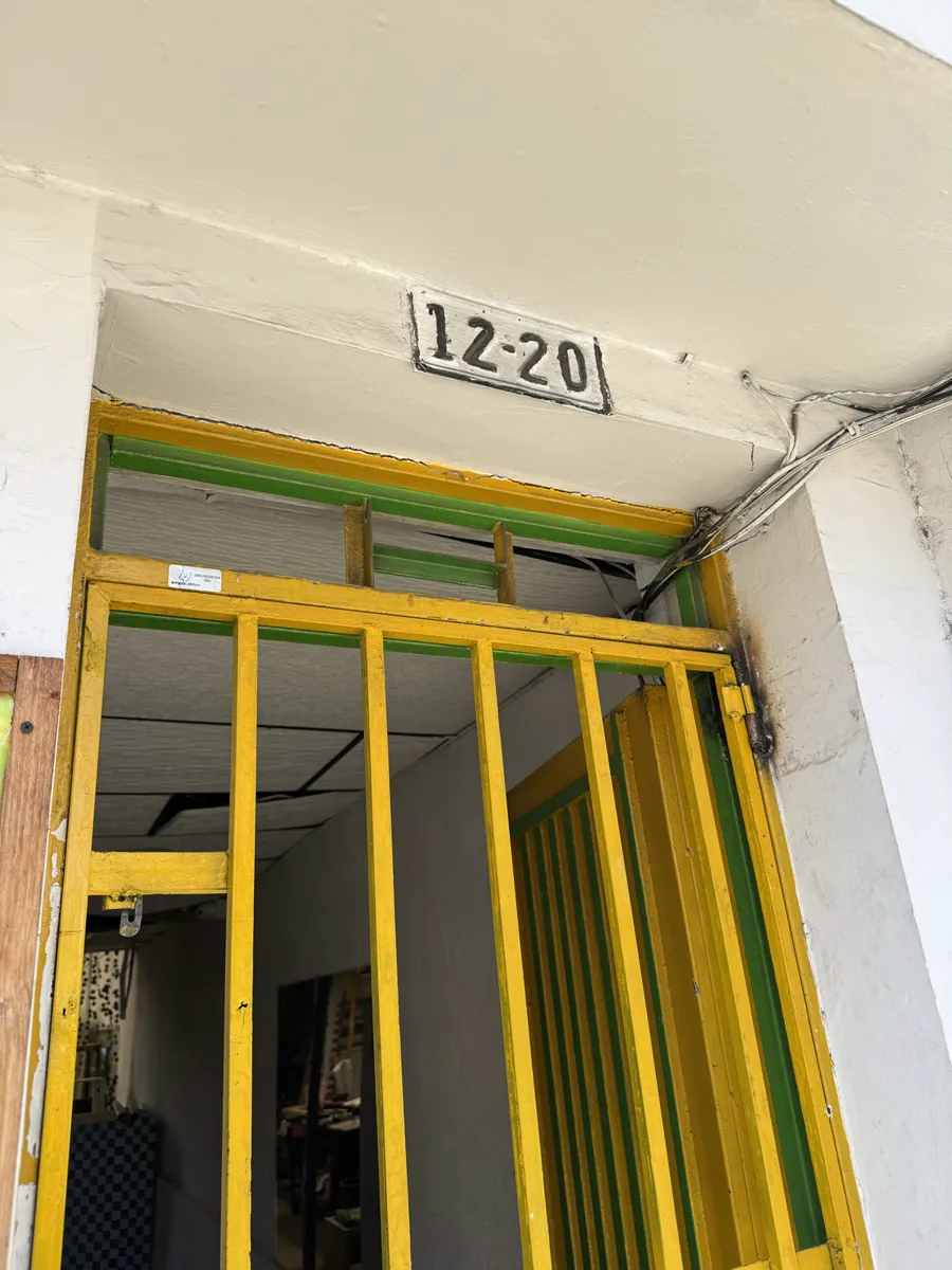 Así estaba la casa 12
